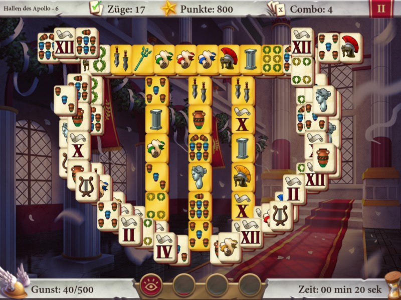 heaven-of-rome-mahjong - Screenshot No. 2