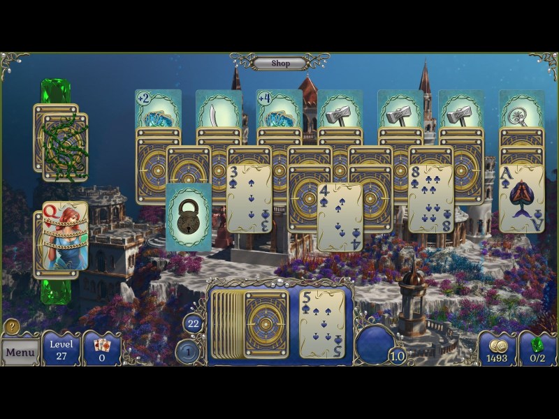 jewel-match-atlantis-solitaire-3-sammleredition - Screenshot No. 1