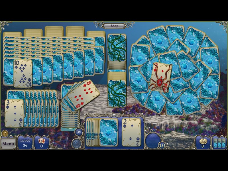 jewel-match-atlantis-solitaire-3-sammleredition - Screenshot No. 2