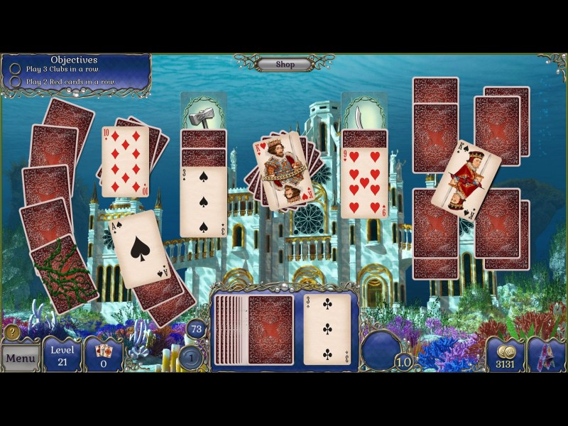 jewel-match-atlantis-solitaire-3-sammleredition - Screenshot No. 3