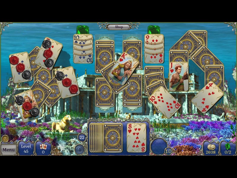 jewel-match-atlantis-solitaire-3 - Screenshot No. 2