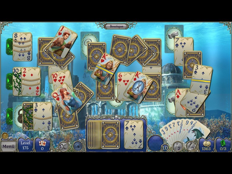 jewel-match-atlantis-solitaire-sammleredition - Screenshot No. 1