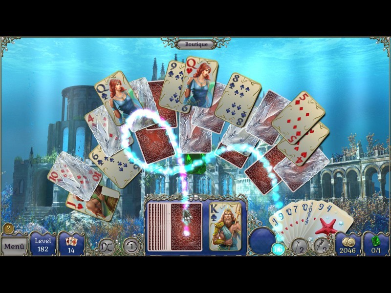 jewel-match-atlantis-solitaire-sammleredition - Screenshot No. 2