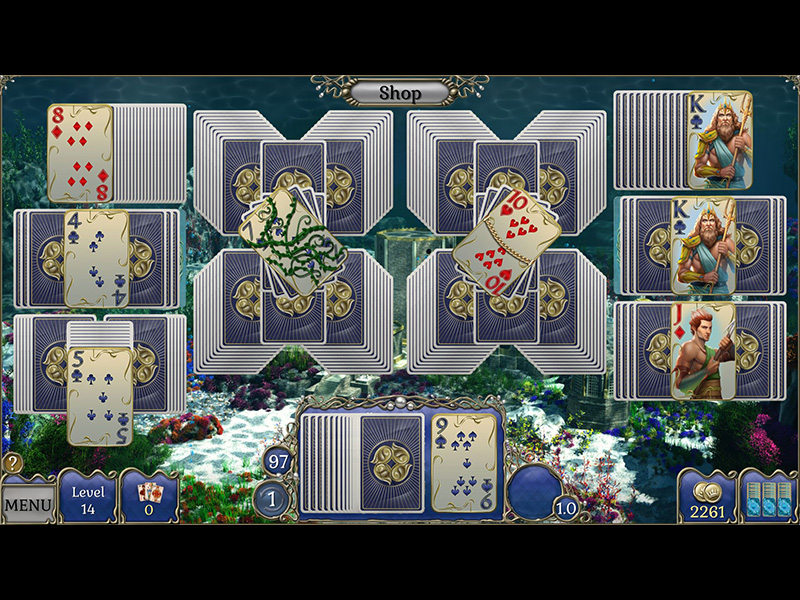 jewel-match-solitaire-atlantis-4-sammleredition - Screenshot No. 1