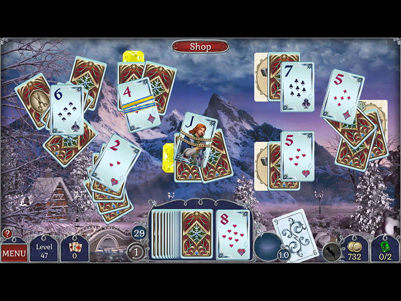 jewel-match-solitaire-winterscapes-2-sammleredition - Screenshot No. 1