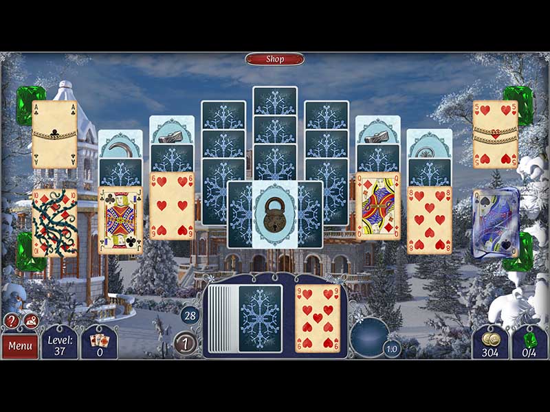 jewel-match-solitaire-winterscapes-3-sammleredition - Screenshot No. 1