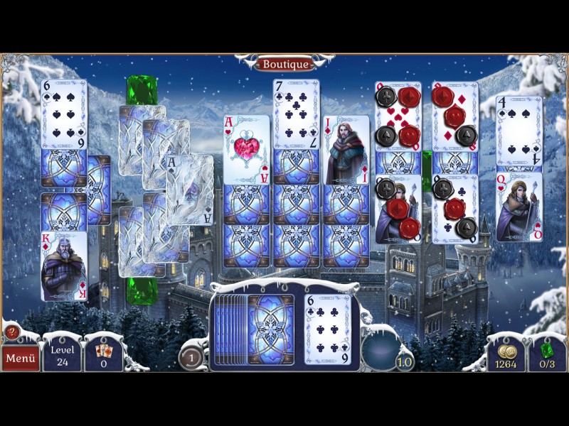 jewel-match-solitaire-winterscapes - Screenshot No. 1