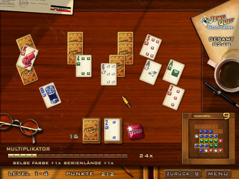 jewel-quest-solitaire - Screenshot No. 2