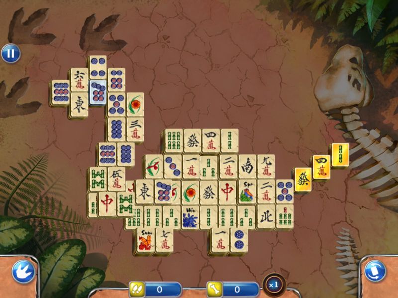 jurassic-mahjong - Screenshot No. 1