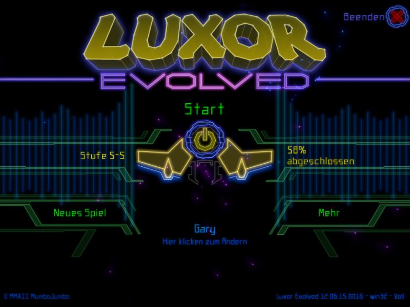 luxor-evolved - Screenshot No. 1