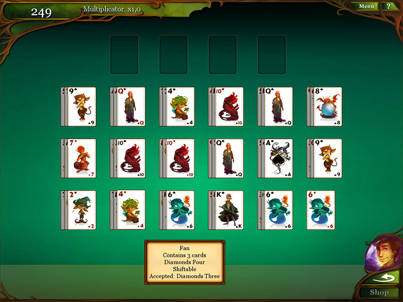 magic-cards-solitaire - Screenshot No. 2