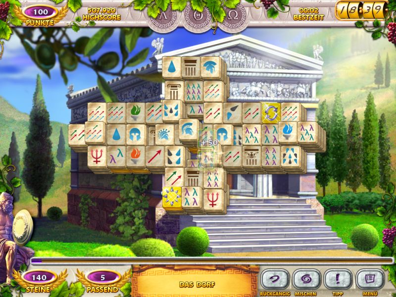 mahjong-mysteries-ancient-athena - Screenshot No. 2