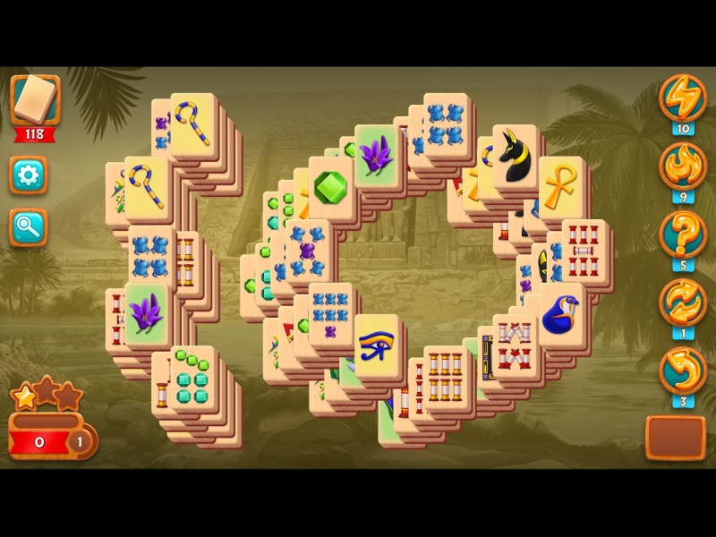 mahjong-riddles-egypt - Screenshot No. 2