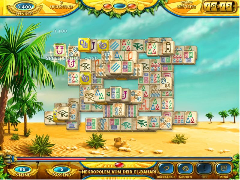 mahjongg-ancient-egypt - Screenshot No. 4