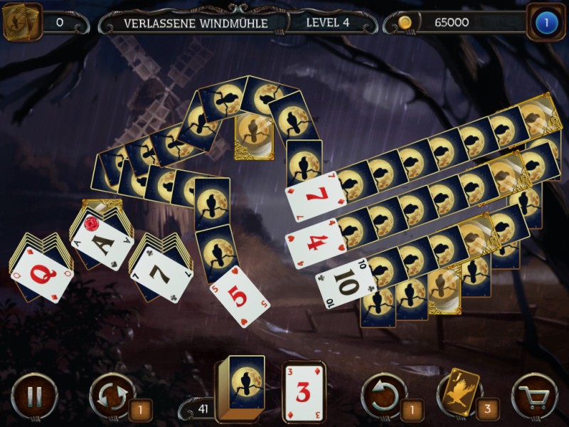 mystery-solitaire-der-schwarze-rabe - Screenshot No. 1