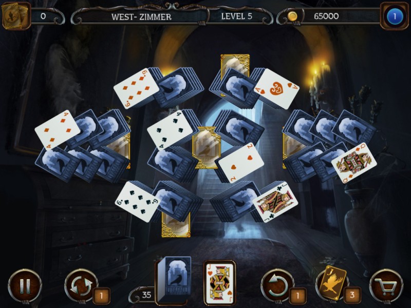 mystery-solitaire-der-schwarze-rabe - Screenshot No. 4