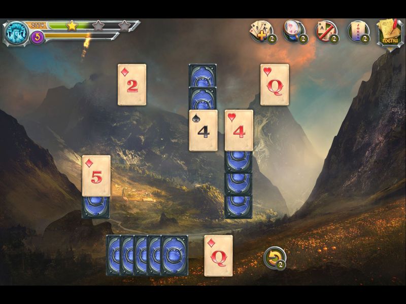 mystic-journey-tri-peaks-solitaire - Screenshot No. 2