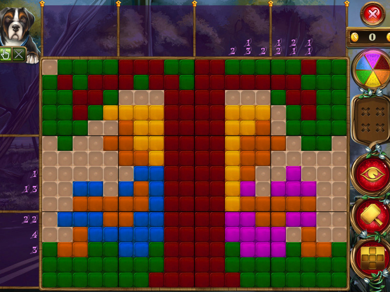 rainbow-mosaics-der-waechter-des-waldes - Screenshot No. 1