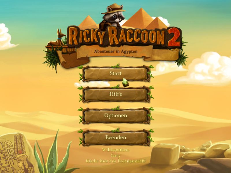 ricky-raccoon-2-abenteuer-in-aegypten - Screenshot No. 1