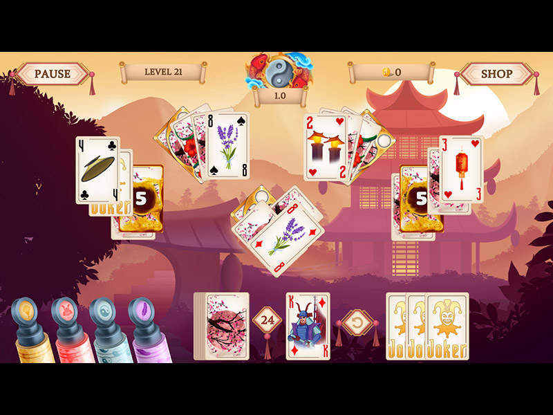 samurai-solitaire-return-of-the-ronin - Screenshot No. 1