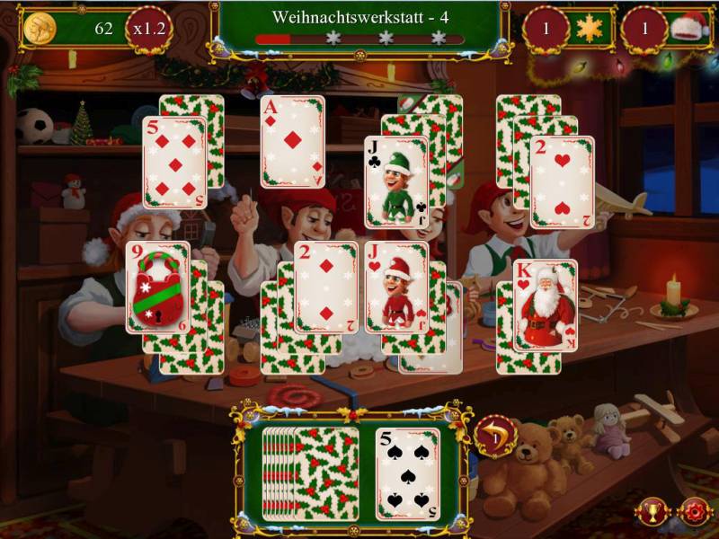 santas-christmas-solitaire - Screenshot No. 1