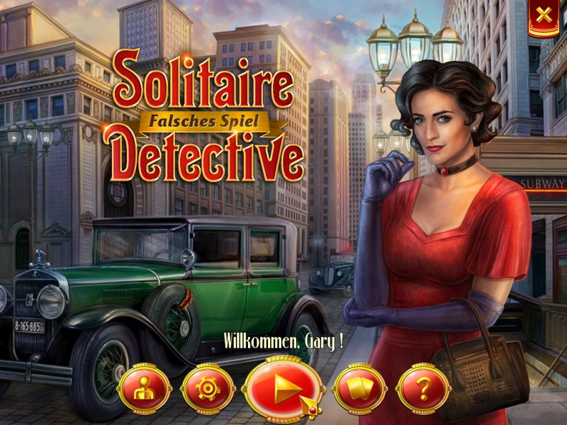 solitaire-detective-falsches-spiel - Screenshot No. 1