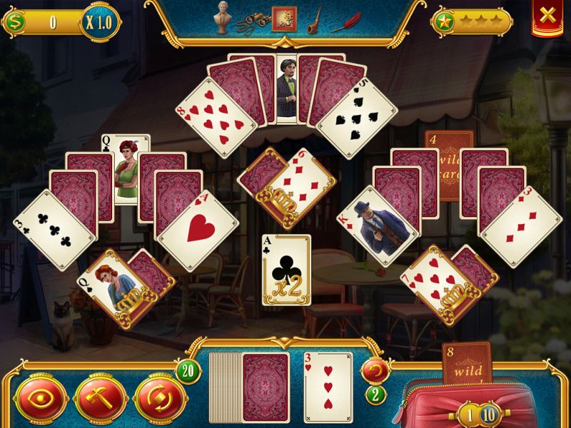 solitaire-detective-falsches-spiel - Screenshot No. 4