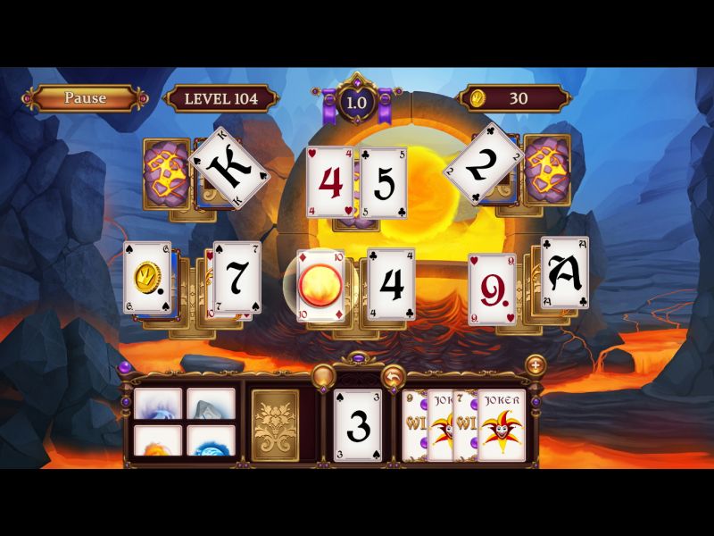 solitaire-erzmagier-der-elemente - Screenshot No. 2