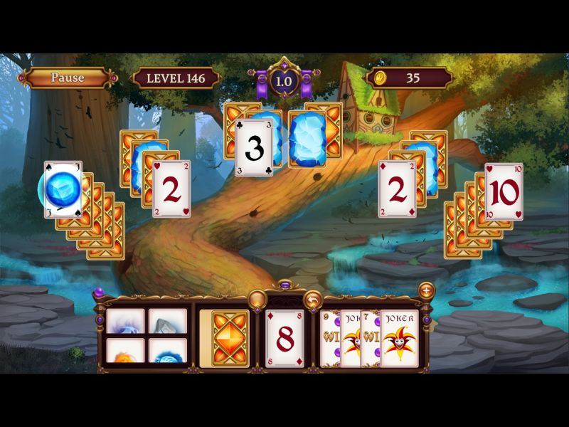 solitaire-erzmagier-der-elemente - Screenshot No. 3