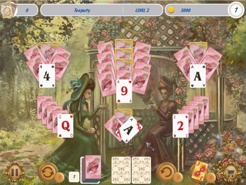 solitaire-viktorianisches-picknick - Screenshot No. 4