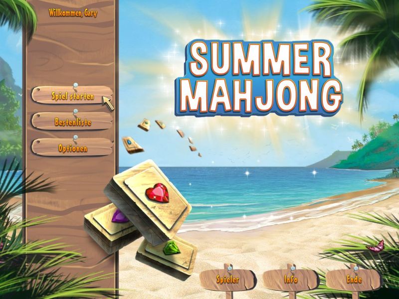 sommer-mahjong - Screenshot No. 1