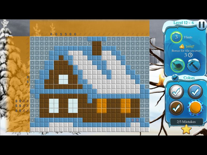 time-twins-mosaics-winter-splash - Screenshot No. 1