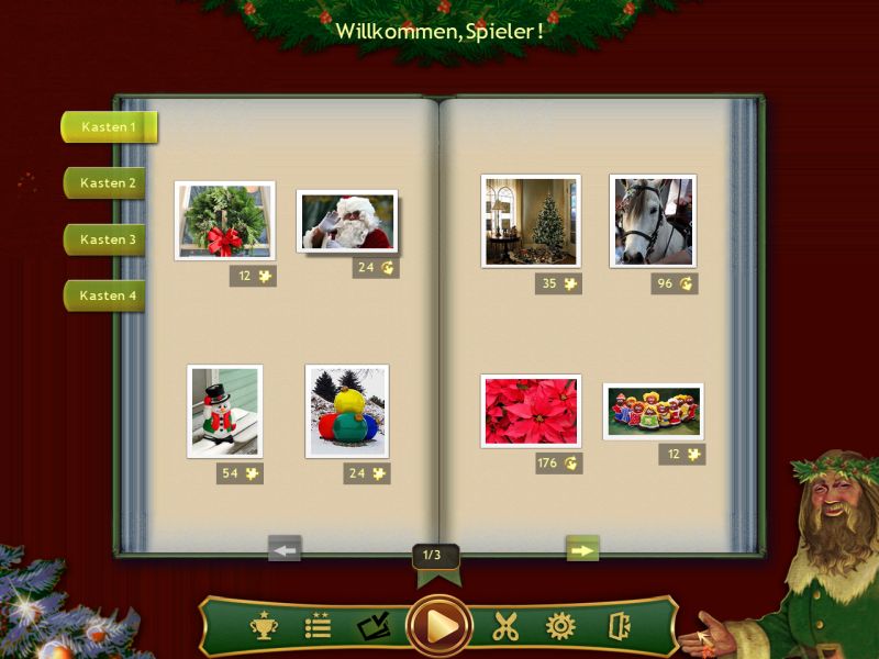 weihnachts-puzzle - Screenshot No. 1