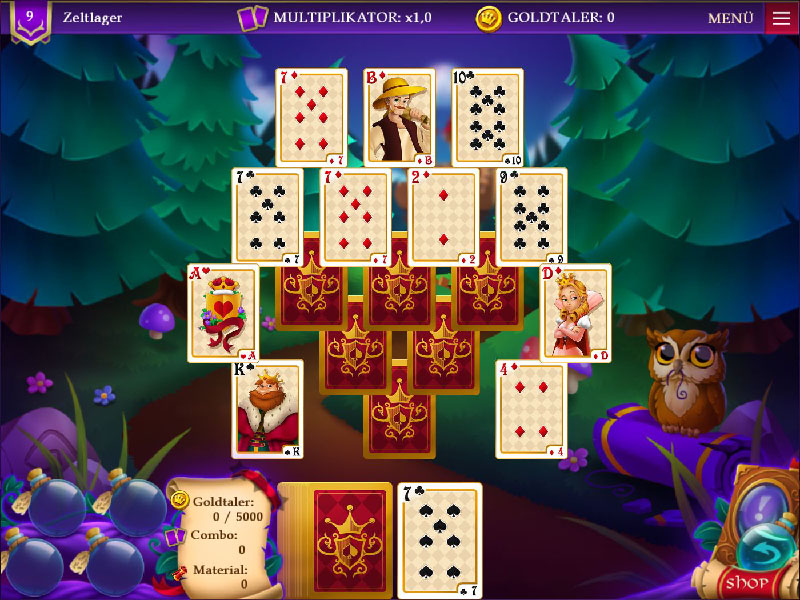 wizards-quest-solitaire - Screenshot No. 1