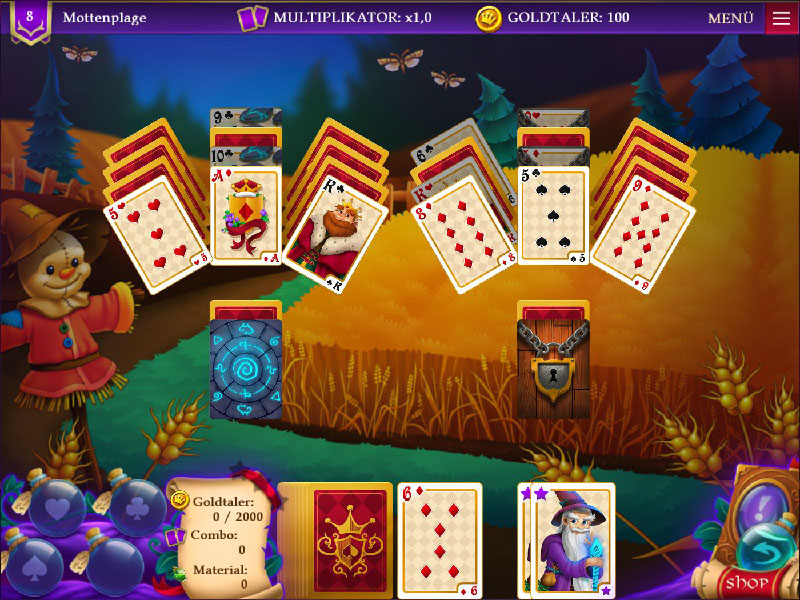 wizards-quest-solitaire - Screenshot No. 4