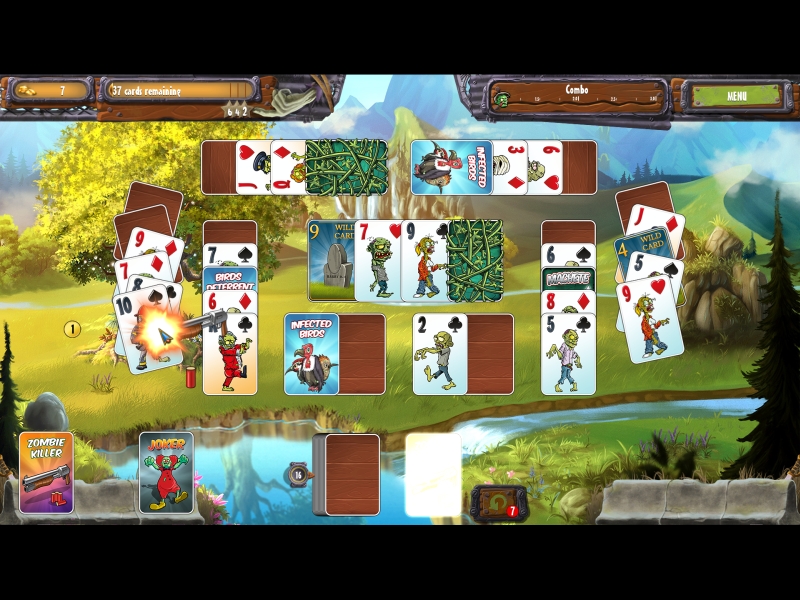 zombie-solitaire-2-chapter-two - Screenshot No. 1