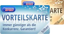 Die Vorteilskarte Silber und die Vorteilskarte Gold von Deutschland Spielt erm�glicht g�nstigere Preise, schnelleren Zugriff auf die angebotenen PC Spiele und jede Menge Freispiele